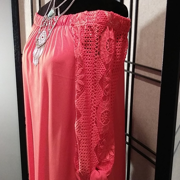 Off the shoulder swing dress with neck piece!! - Picture 3 of 10